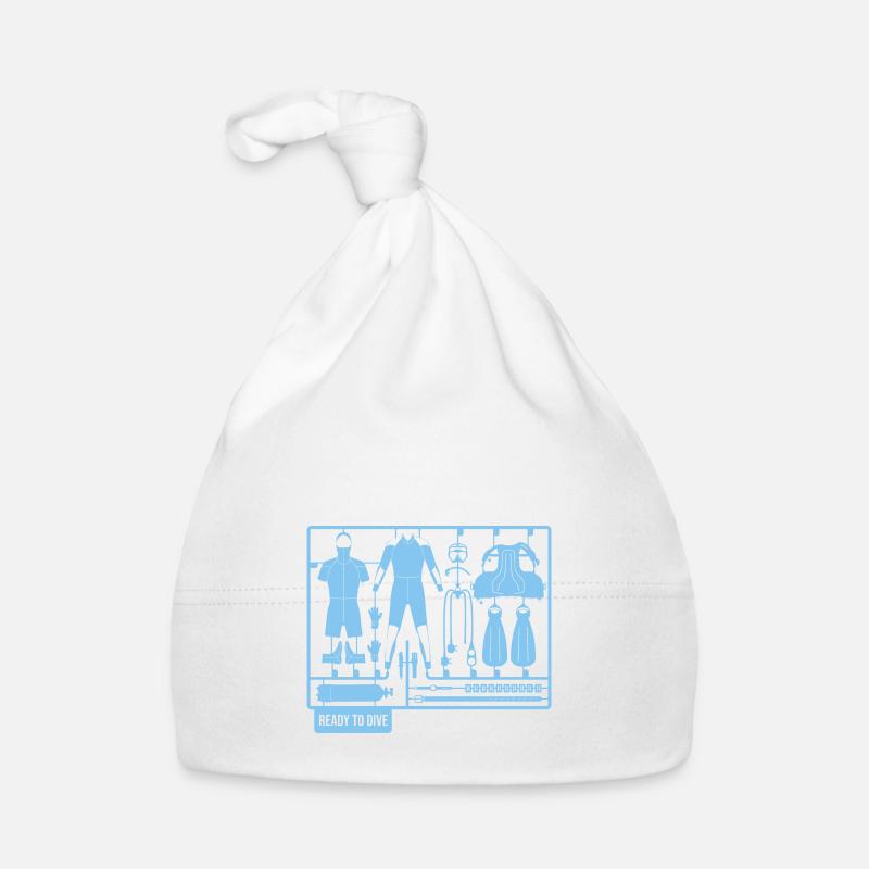 Ich kann nicht, ich bin getaucht. Baby Bio-Mütze