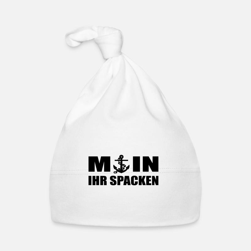 Moin - Baby Bio-Mütze - Weiß