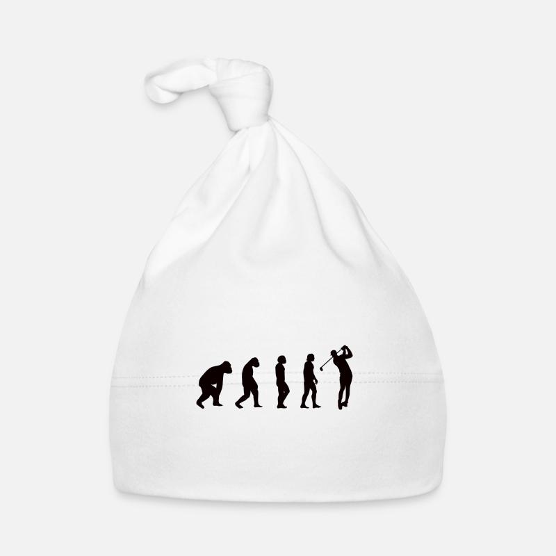 Golf Club Golfer Sport Golf Evolution Golf Ball Organic Baby Cap
