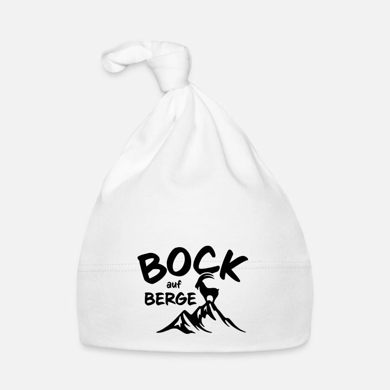Bock auf Berge Baby Bio-Mütze