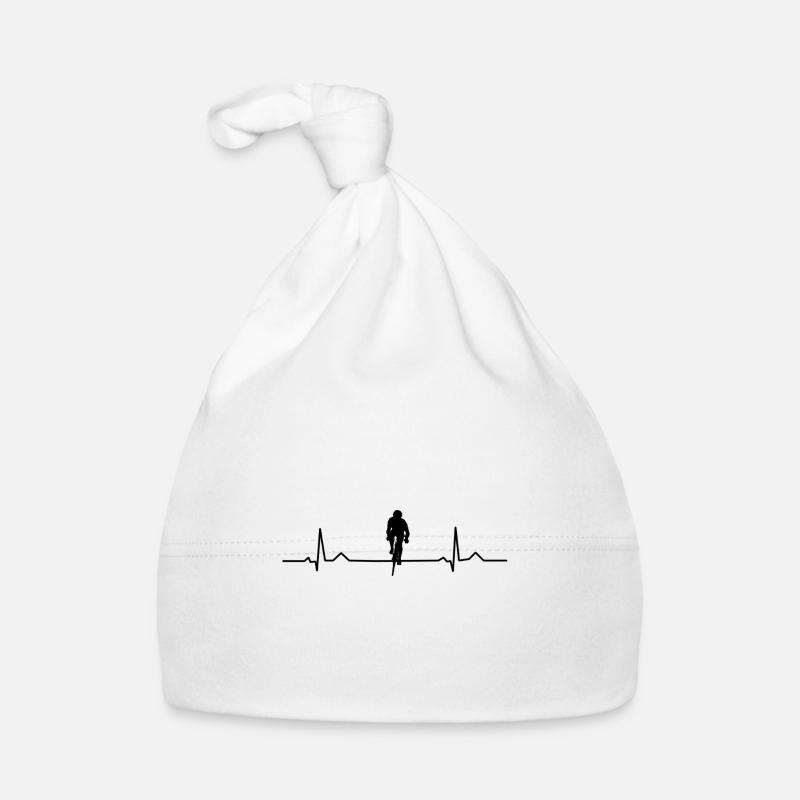 Vélo Cyclisme Vélo VTT Vélo - Bonnet bio Bébé - blanc