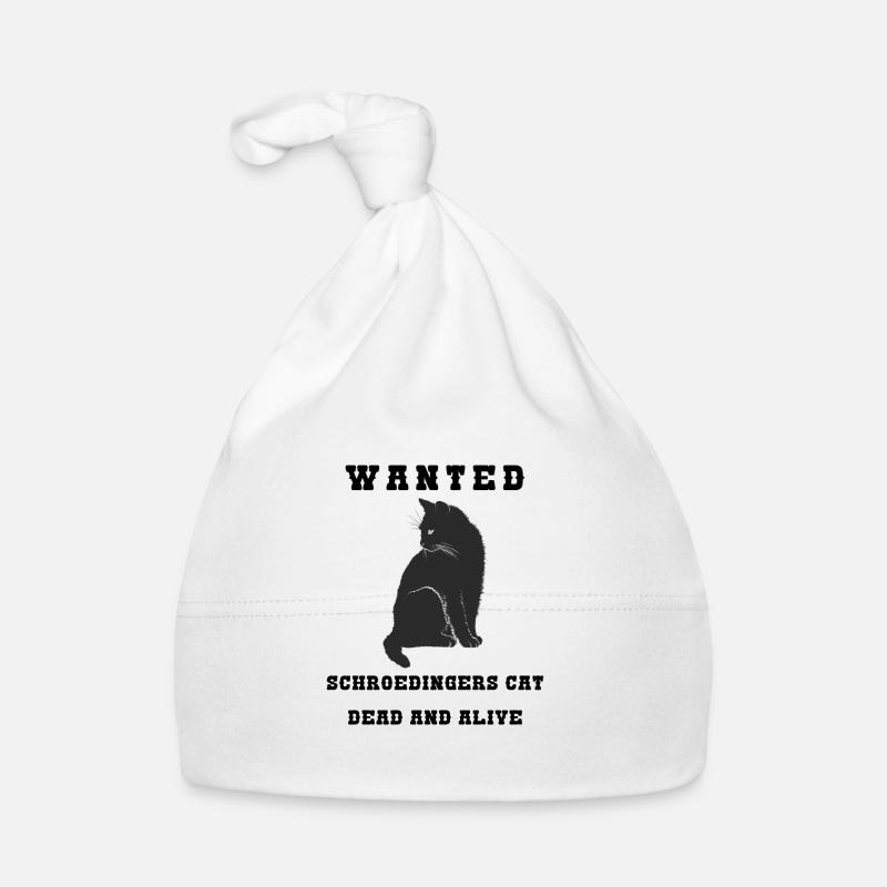 Wanted Schroedingers Cat Dead And Alive Physiker Baby Bio-Mütze