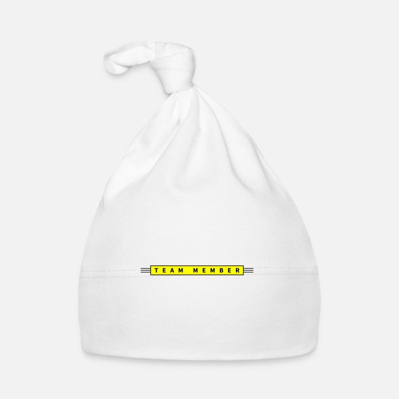 Team Mitglied Symbol Baby Bio-Mütze