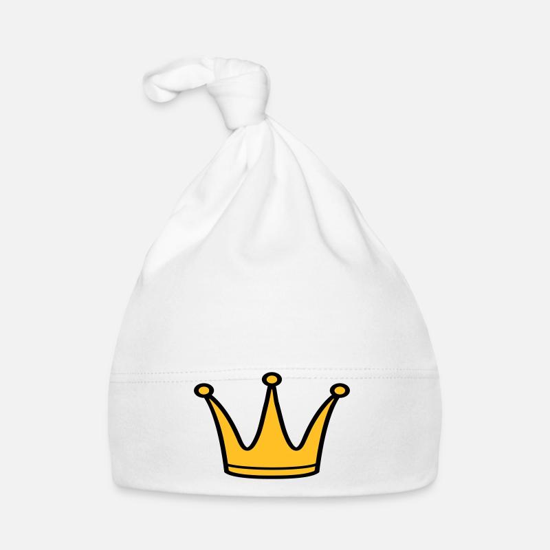 Krone Baby Bio-Mütze