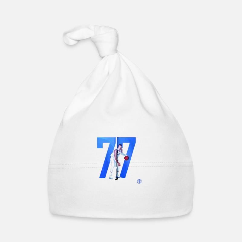 Luka Doncic Zip Geschenk Tee - Baby Bio-Mütze - Weiß