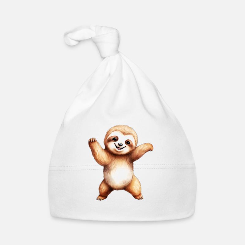 Sloth / Sloth class Organic Baby Cap