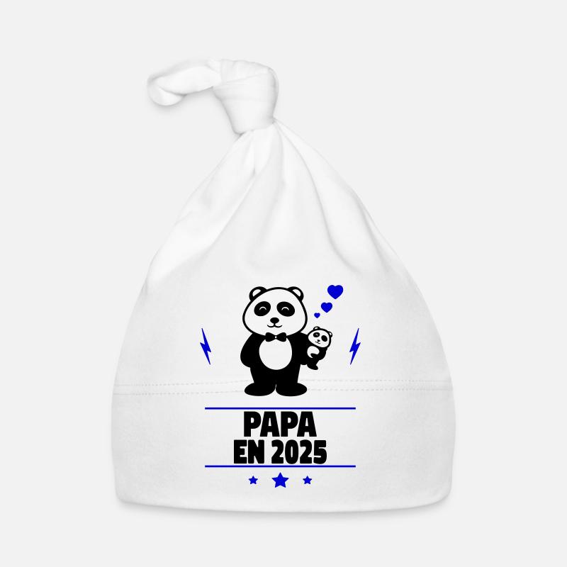 Papa en 2025,Bientôt papa,Annonce Grossesse,Bébé Bonnet bio Bébé