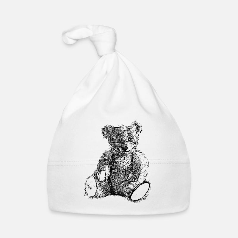 Teddybär Baby Bio-Mütze