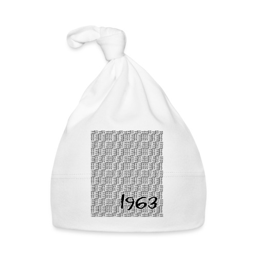 1963, 60. Geburtstag 2023, Jahrestag, Hochzeitstag - Baby Bio-Mütze