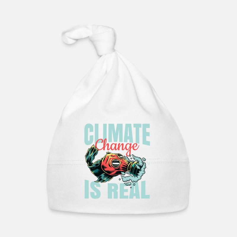 Climate Change Environmental Protection Nature Conservation Gift Idea Organic Baby Cap