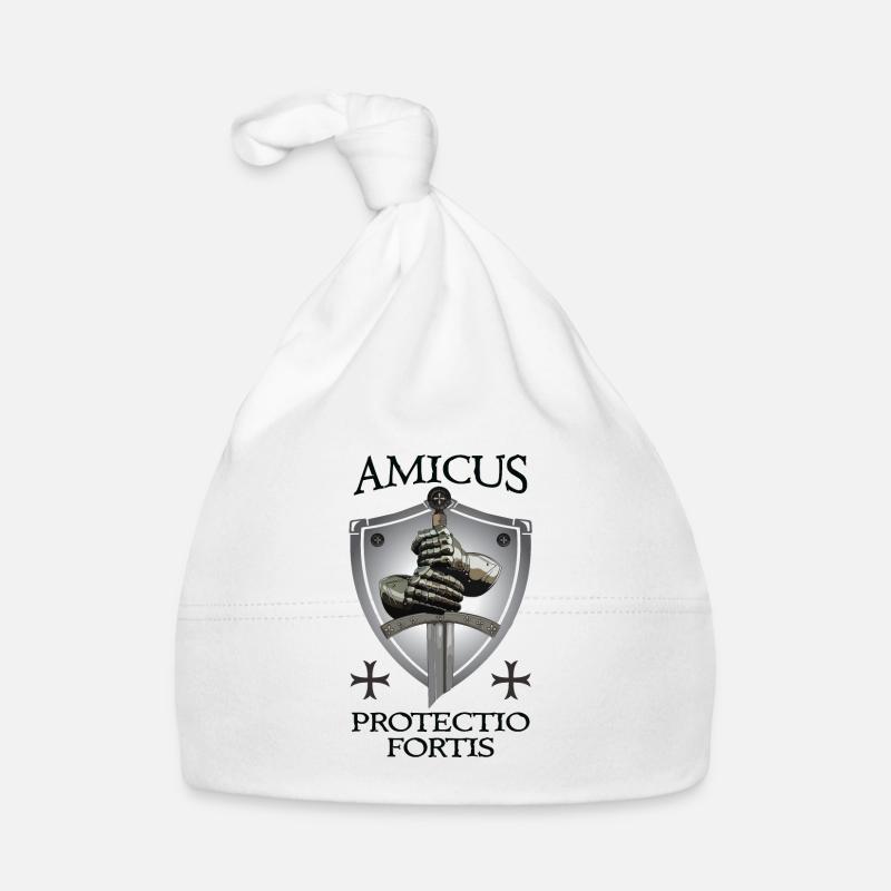 Crusader + Amicus Protectio Fortis Organic Baby Cap