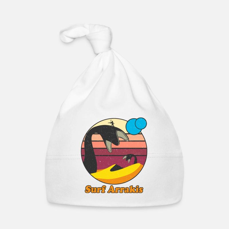 Surf Arrakis Rétro Graphique Bonnet bio Bébé