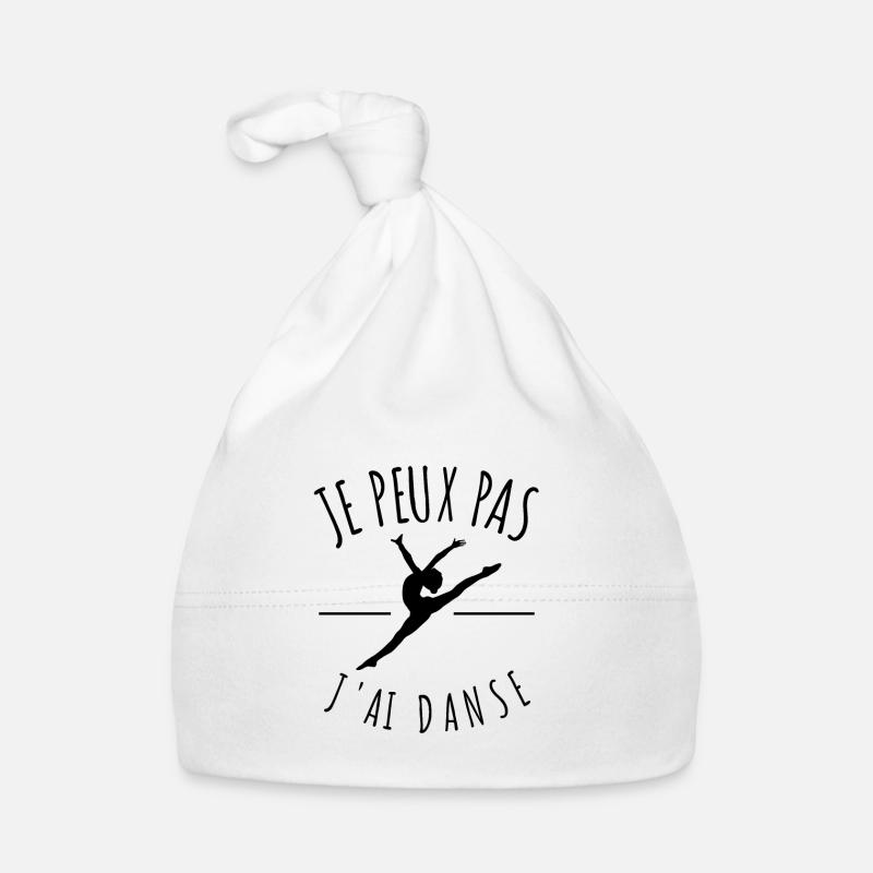 je peux pas j'ai danse classique danseuse humour Bonnet bio Bébé