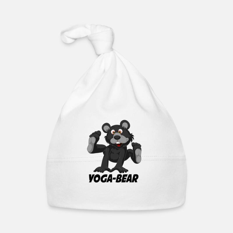 Ours de Yoga Bonnet bio Bébé