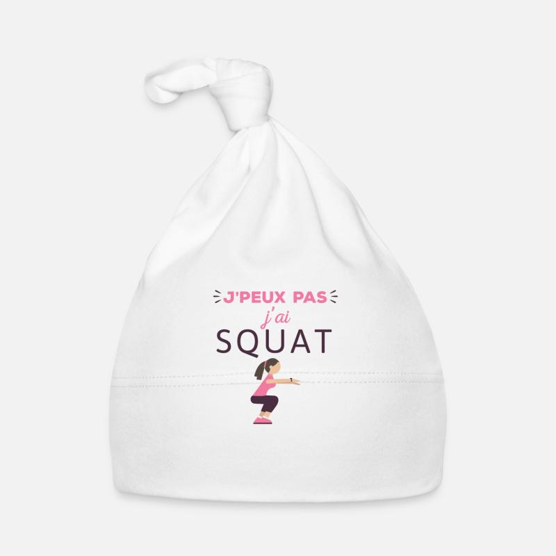 J'peux pas j'ai squat Bonnet bio Bébé