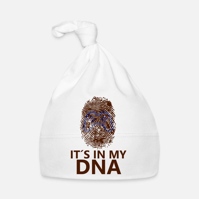 Son dans mon adn - Bonnet bio Bébé - blanc