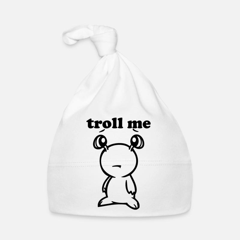 trollme blak Baby Bio-Mütze