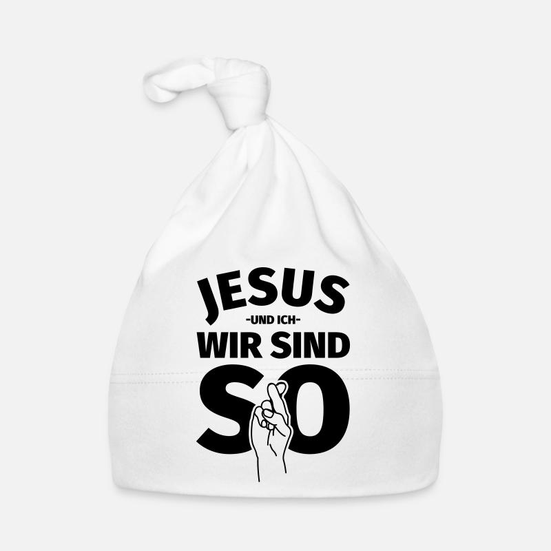 Jesus und ich Baby Bio-Mütze