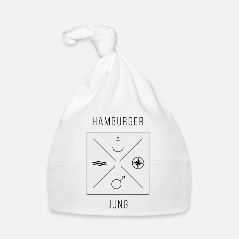 Hamburger Jung Baby Bio-Mütze