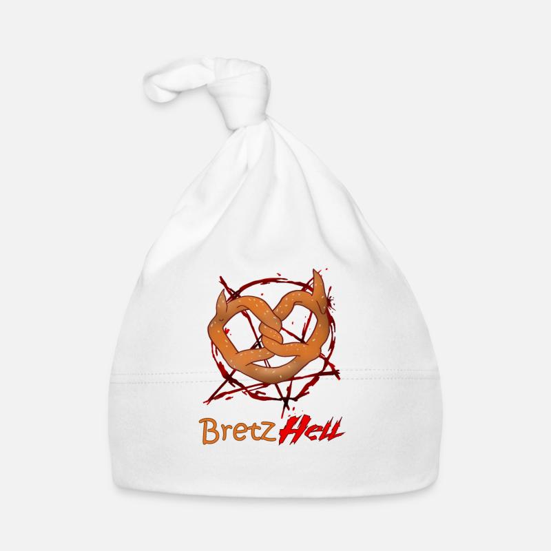 bretzHell - Bonnet bio Bébé - blanc