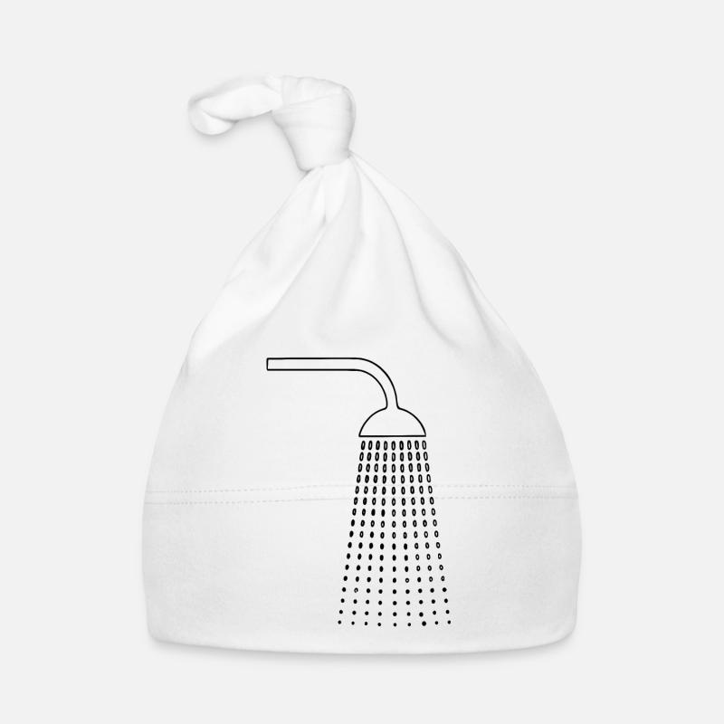 Dessins de douche Bonnet bio Bébé