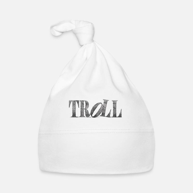 Trolls Bonnet bio Bébé