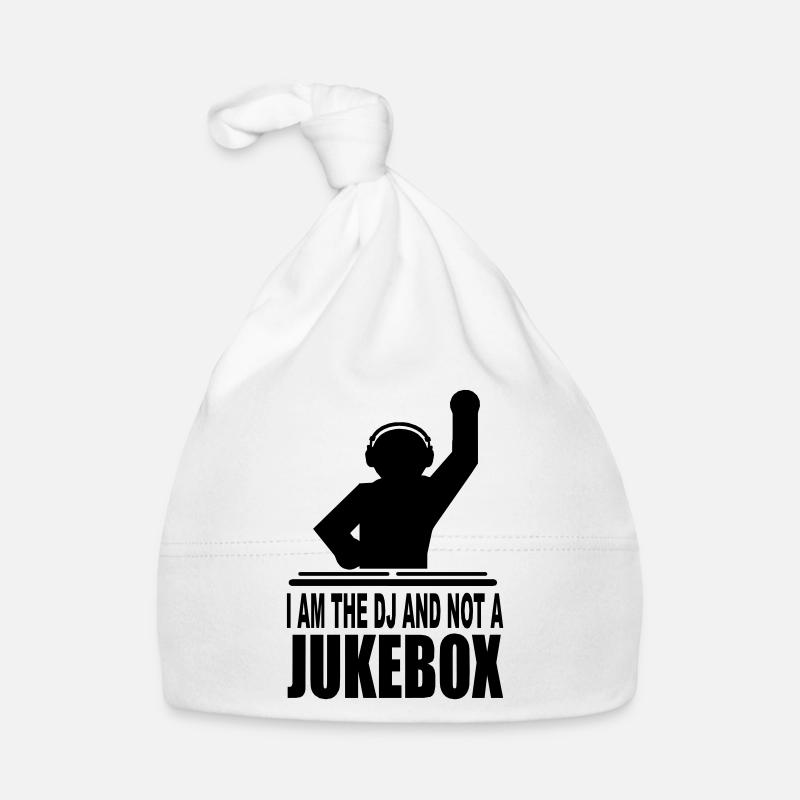 je suis le DJ et pas un juke-box Bonnet bio Bébé