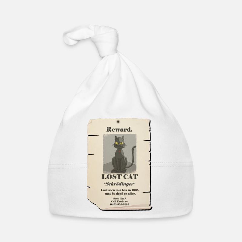 catfinal - Baby Bio-Mütze - Weiß