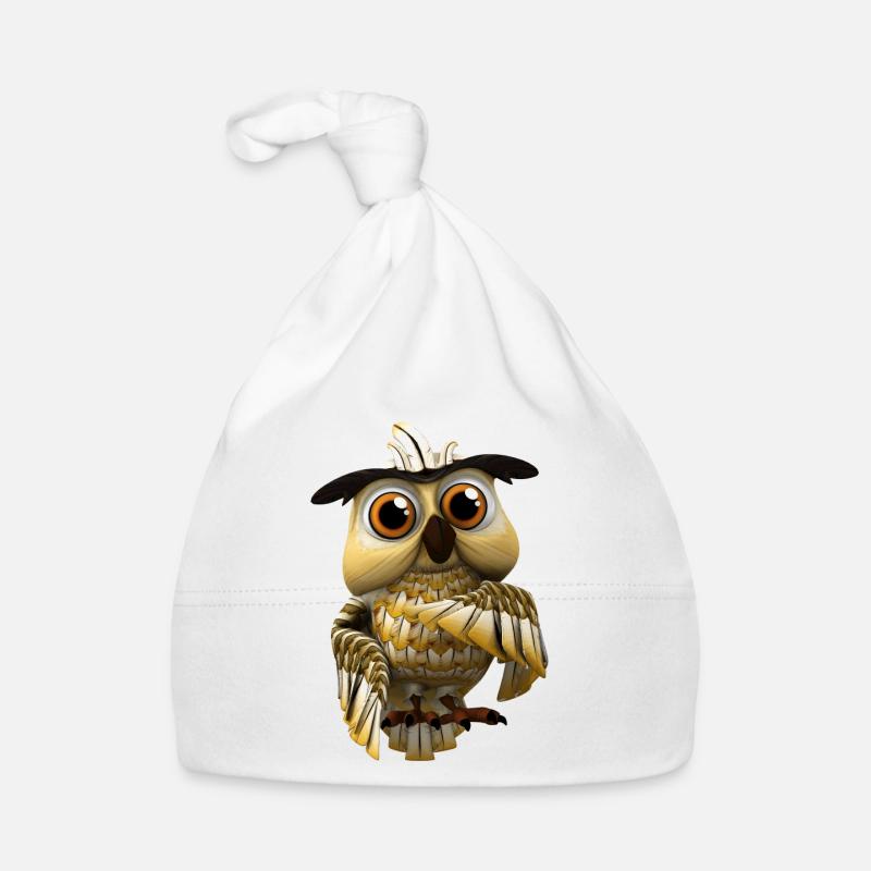 Farmerama Owl Organic Baby Cap