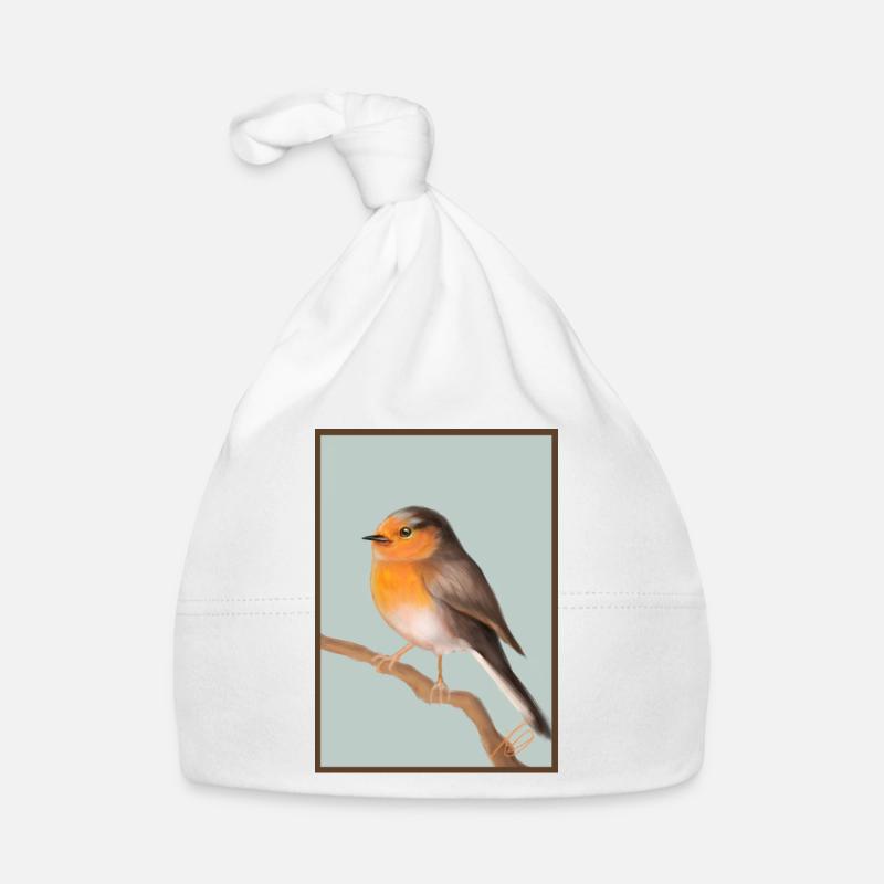 robin Organic Baby Cap