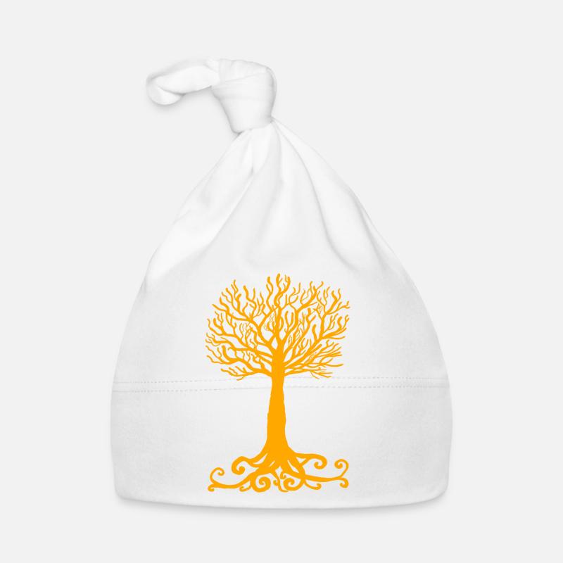 arbre jaune Bonnet bio Bébé