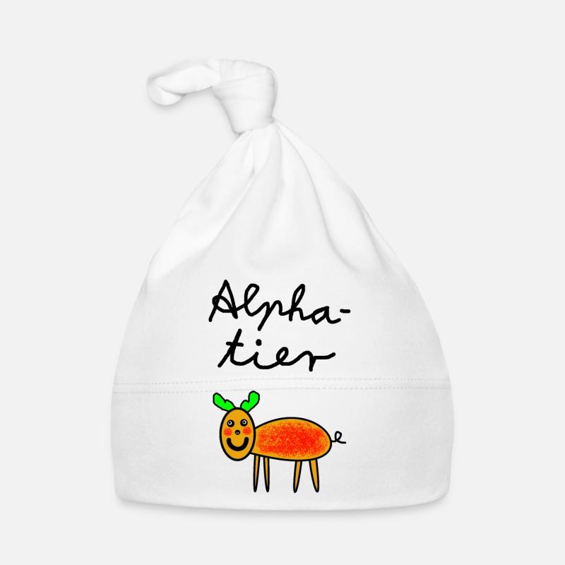 Alphatier Baby Bio-Mütze