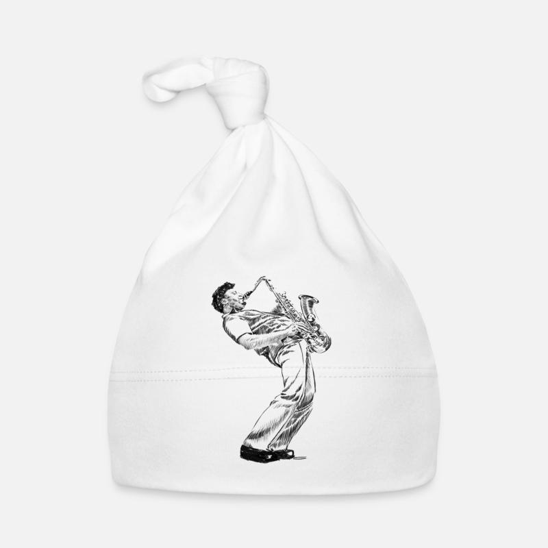 Saksofonist Organic Baby Cap