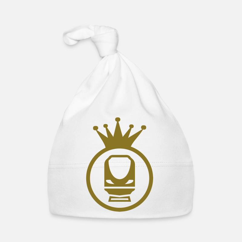 Railway Railwayman Cheminot Train Eisenbahn Organic Baby Cap