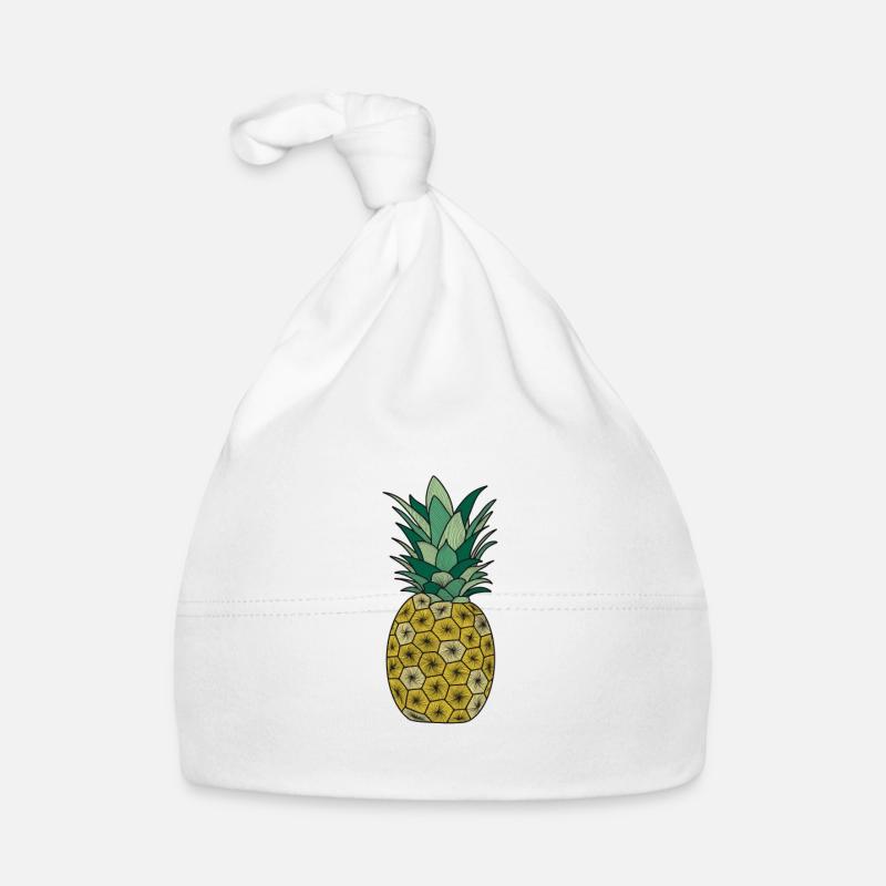 Pineapple Organic Baby Cap