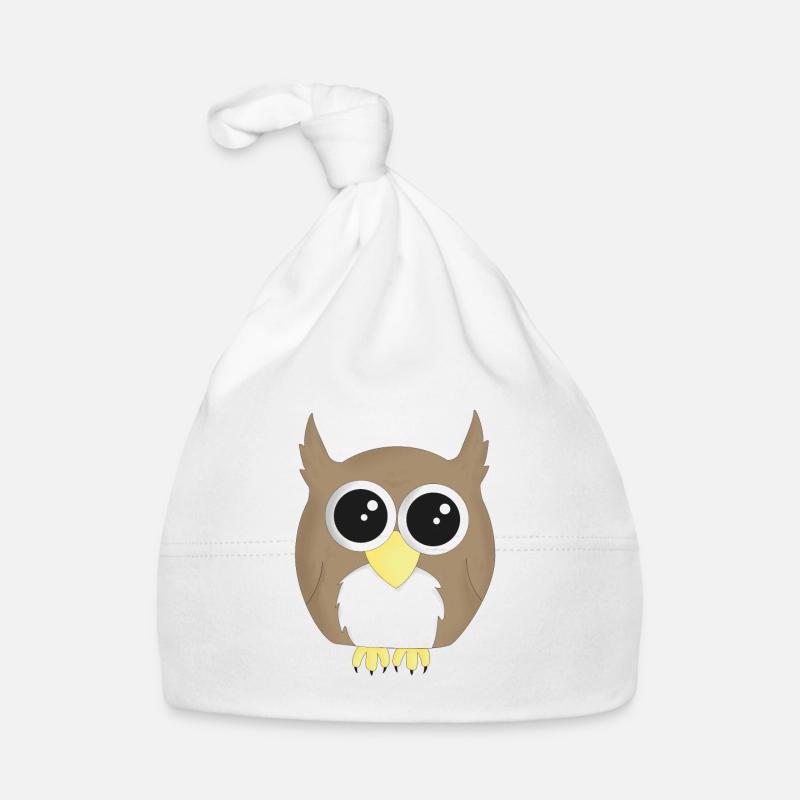 owl Organic Baby Cap