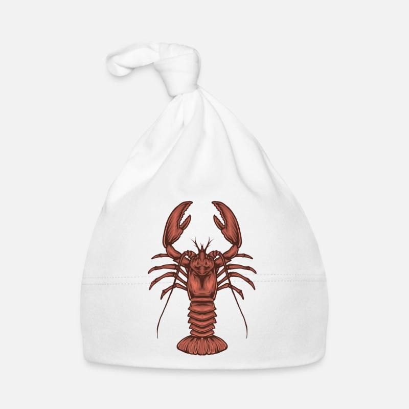 lobster Organic Baby Cap