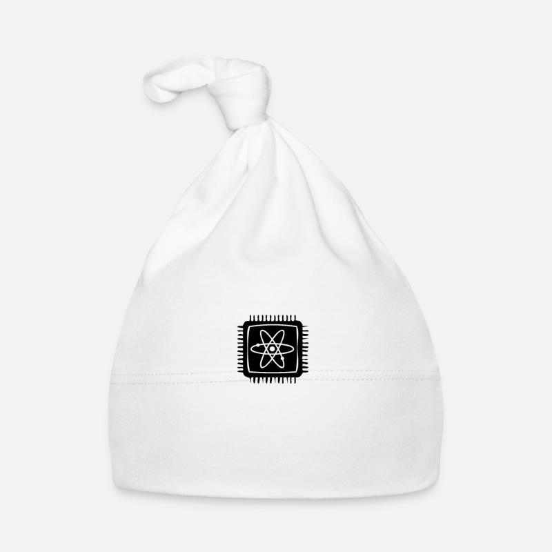 Quantum Computer Quantum Computer Physics Atom Chip Organic Baby Cap