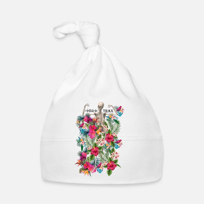 Squelette de fleur Bonnet bio Bébé