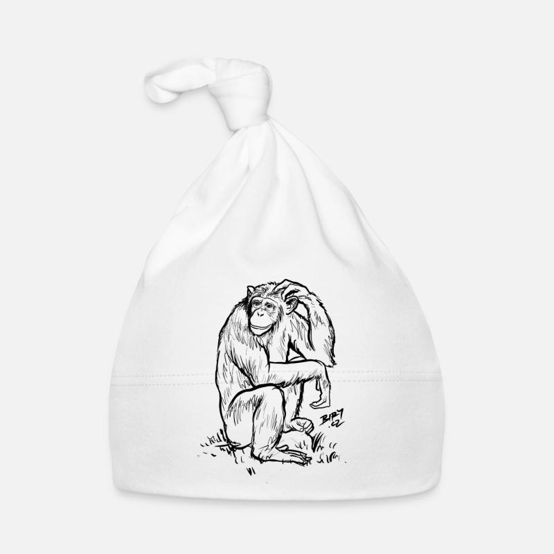 Pensée de chimpanzé Bonnet bio Bébé