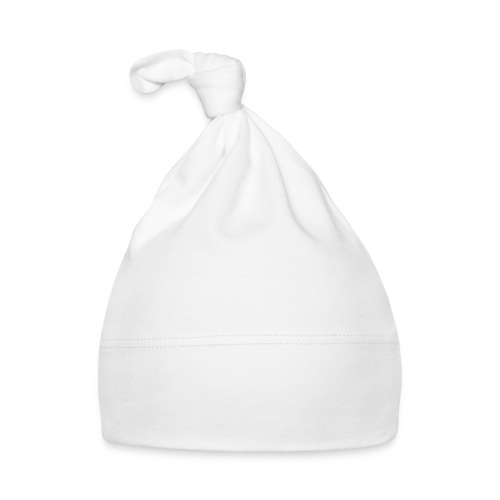 Brunhilde Front weiß - Baby Bio-Mütze