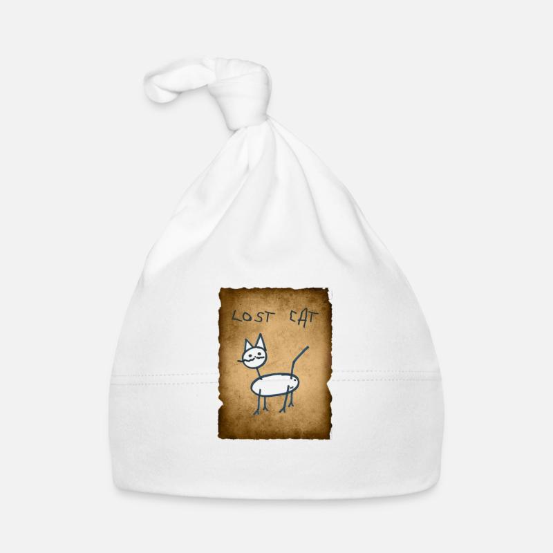 Lost Cat Organic Baby Cap