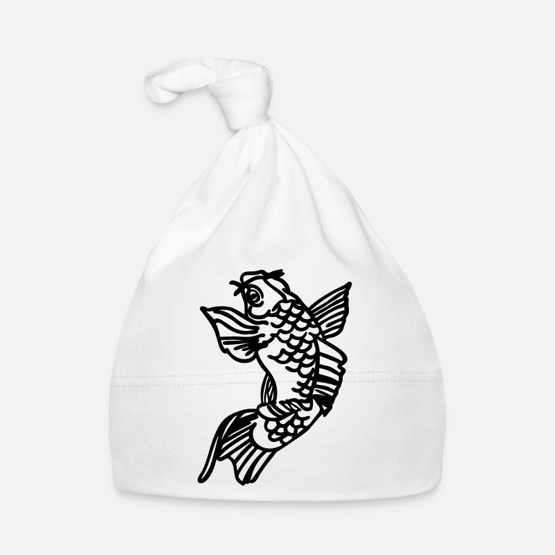 Carpe koi Bonnet bio Bébé