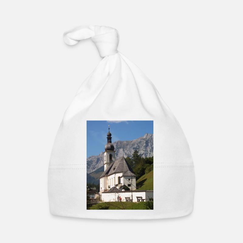 Ramsauer Kirche bei Berchtesgaden Baby Bio-Mütze