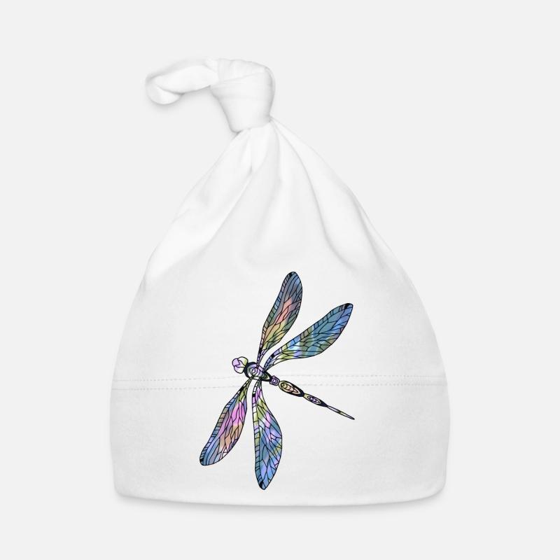 Dragonfly Organic Baby Cap