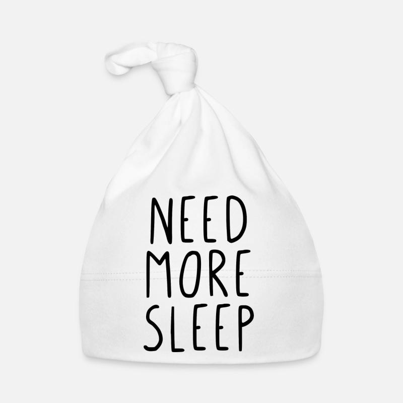 Need more sleep Bonnet bio Bébé