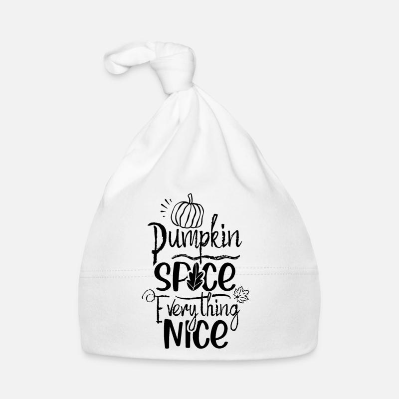 Herbst Kürbis Herbstlich Herbstferien Baby Bio-Mütze