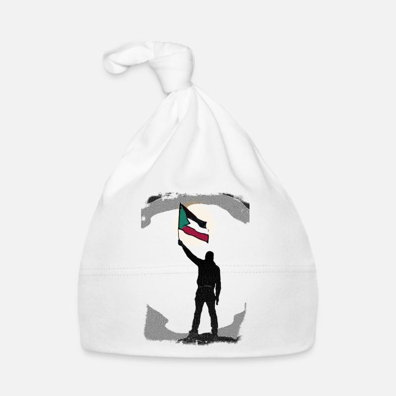 Palestine Drapeau Vies Comptent P8 Bonnet bio Bébé