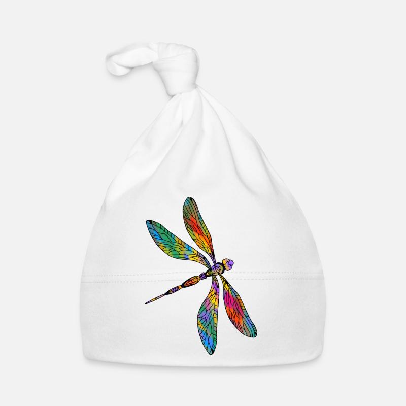Dragonfly Organic Baby Cap