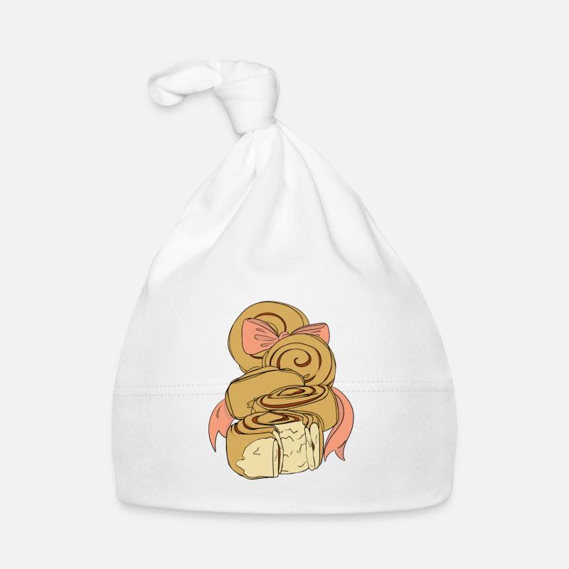 Zimtschnecken Baby Bio-Mütze